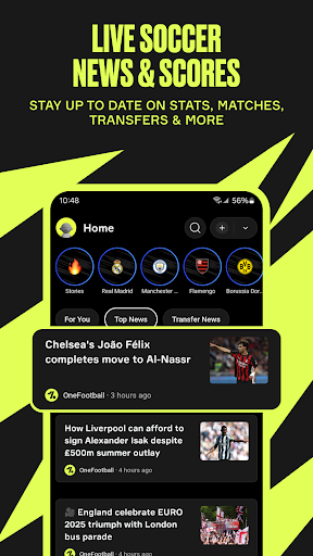 OneFootball: All Soccer Scores